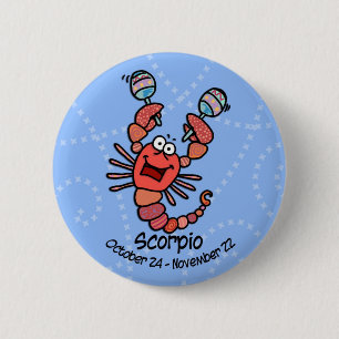 Skorpionsknopf Button