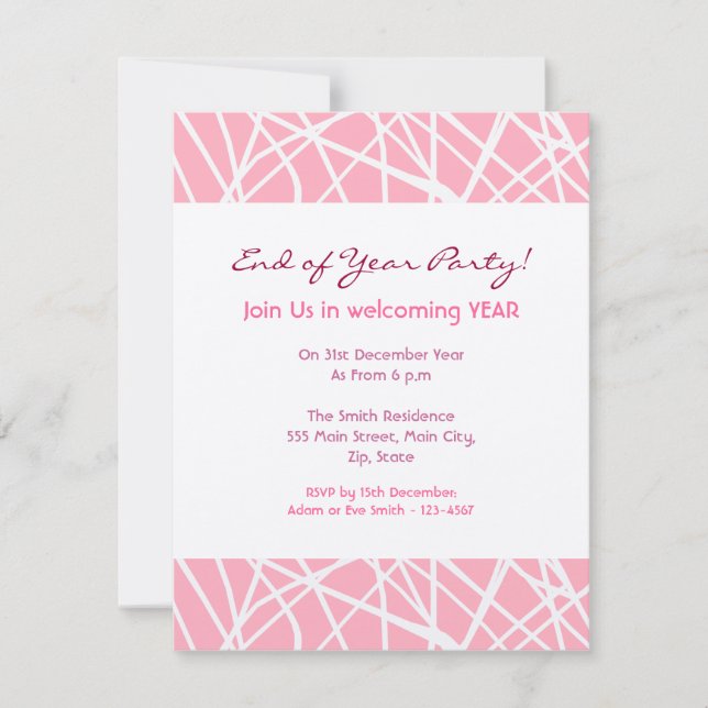 Skribbles Einladung (Vorderseite)