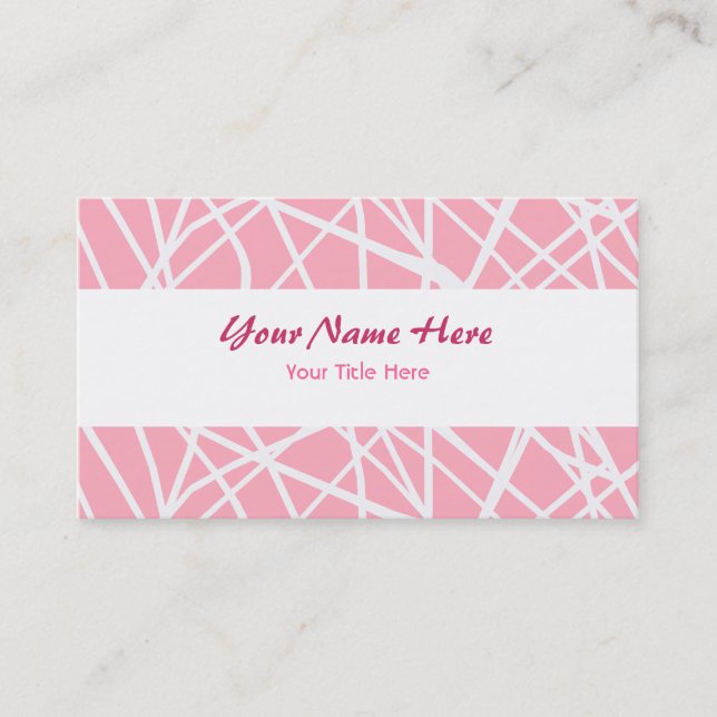 Skribbles Visitenkarte (Vorderseite)