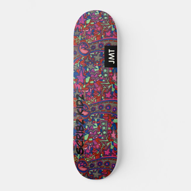 SKRIBZ KIDZ SKATEBOARDS / JMT (Vorderseite)