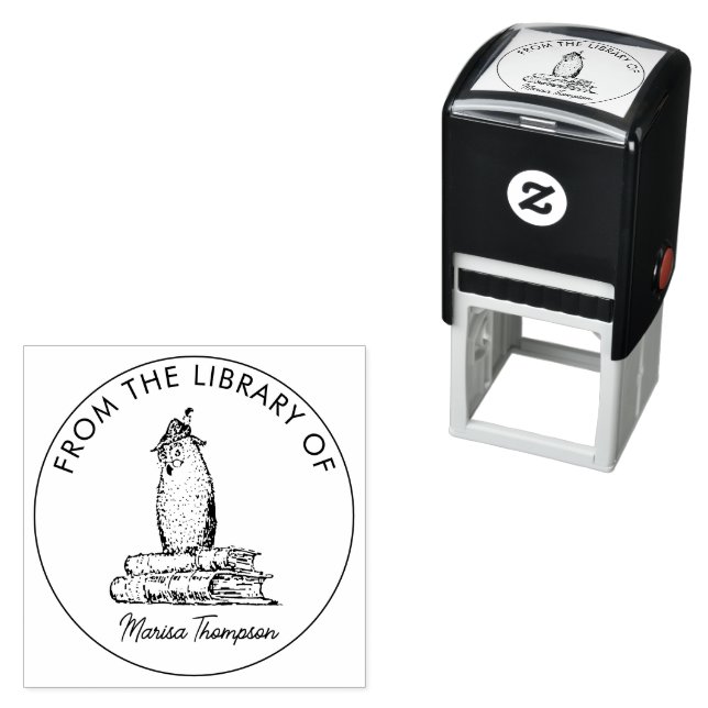 Skript aus der Bibliothek des Ex Libris Bibliothek Permastempel (Beispiel)