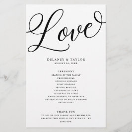 Skript Blühe Personalisiertes Schwarzes Papier-Pro Flyer