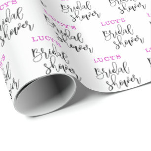 Skript-Brautparty Geschenkpapier