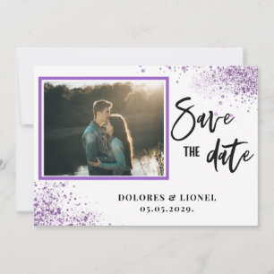 Skript-Foto-Minimalist-Save-the-Date-Einladung Einladung