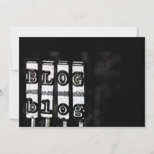 Skript für Blog-Schreibmaschinen