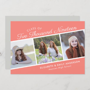 Skript-Klasse 2019% pipe% Foto-Abschlusses des Einladung