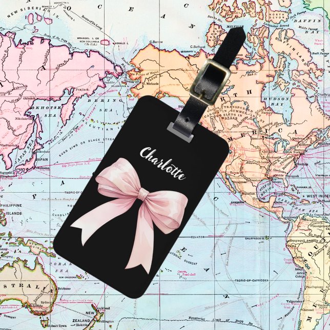 Skript mit schwarzem Namen abbrechen Gepäckanhänger (Von Creator hochgeladen)