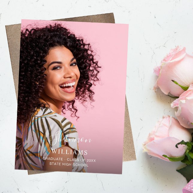 Skript-Mod Name Foto Graduation Party Vertikal LT Einladung (Von Creator hochgeladen)