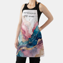 Skript Moderne Wasserfarbe roségold