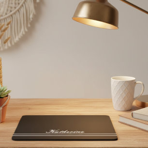 Skript Name Minimalist Midnight Back Mousepad