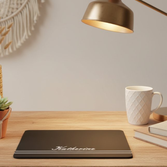Skript Name Minimalist Midnight Back Mousepad (Von Creator hochgeladen)