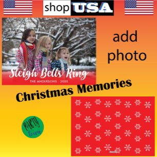Skript Overlay 🎶 Sleigh Bells Ring Holiday Card Feiertagskarte