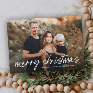 Skript-Schriftzug Frohe Weihnachten 2 Foto