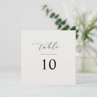 Skript-Tischnummer Hochzeitsplattform Karte