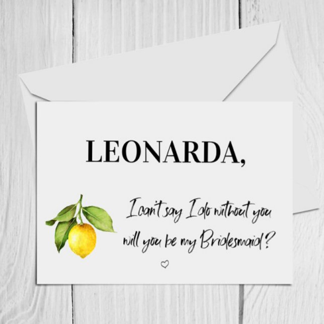Skript Werden Sie meine Bridesmaid-Karte sein? Einladung (Von Creator hochgeladen)
