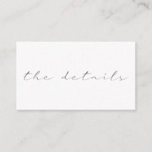 Skripteffekt, die Details weißer Hintergrund Begleitkarte