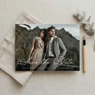 Skriptfluss Foto-Hochzeit Save The Date