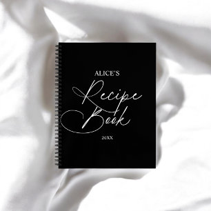 Skripthandschrift für Rezeptbuch Notizbuch