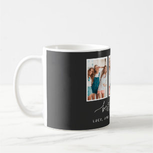 Skriptherz niedlich moderne Multi-Foto beste Freun Kaffeetasse
