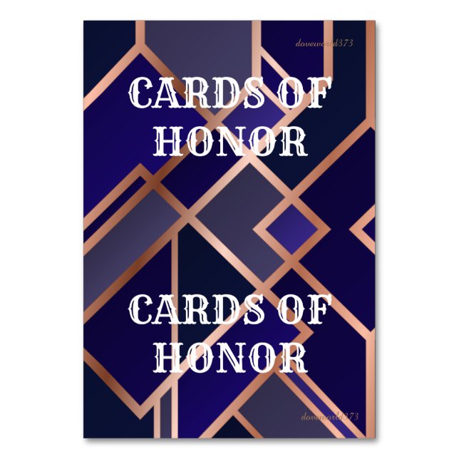 Skriptkarten für Spiel Tischnummer (Vorderseite)