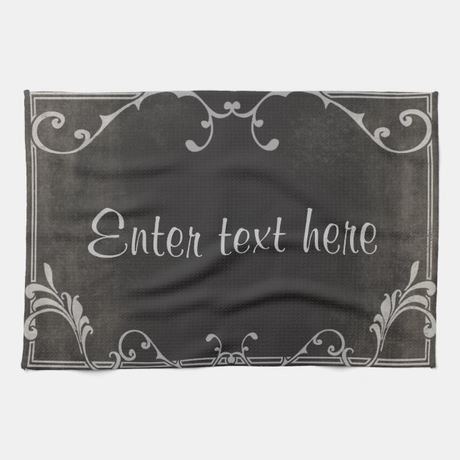 Skriptkarten-Geschirrtuch des stillen Films Handtuch (Horizontal)