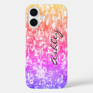 Skriptname für Rainbow-Sequenzen iPhone 16 Hülle