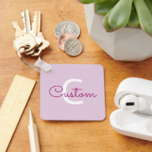 Skriptname & Monogramm | Magenta & Helllila