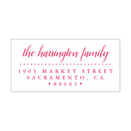 SkriptRücksendeadresse für benutzerdefinierte Fami Permastempel