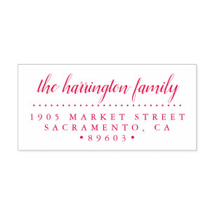 SkriptRücksendeadresse für benutzerdefinierte Fami Permastempel