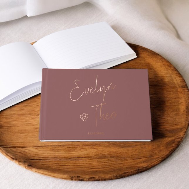 Skriptsignatur Elegante Blue Wedding Gästebuch (Von Creator hochgeladen)