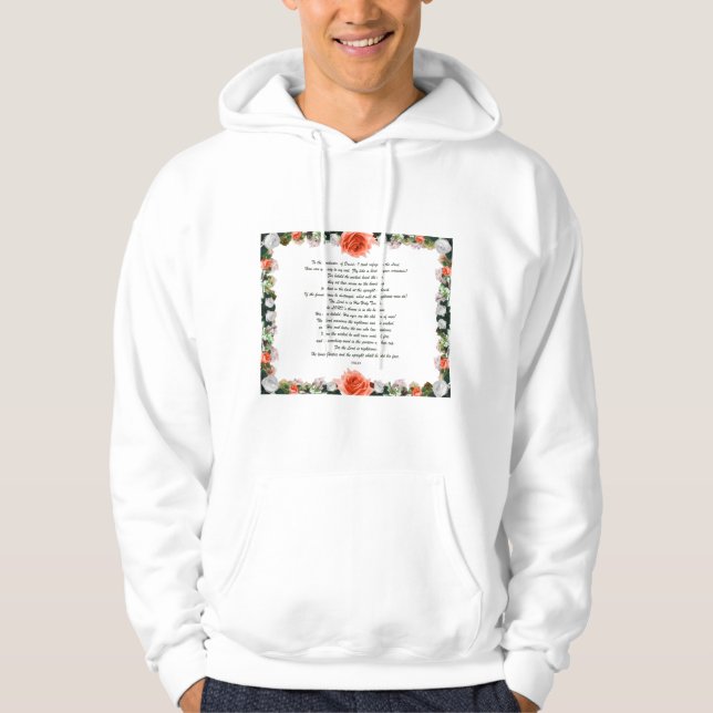 Skripture, Psalm 11, Botanic Hoodie (Vorderseite)