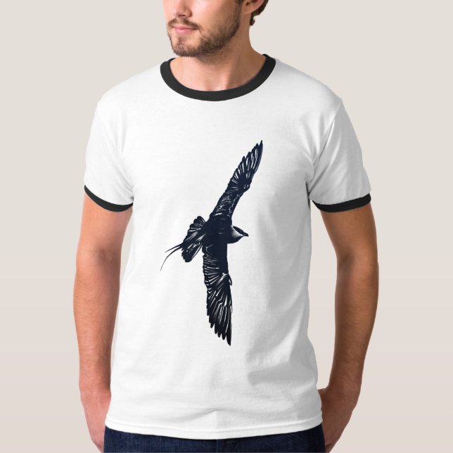 Skua in Flugdunkelheit Shirt (Vorderseite)