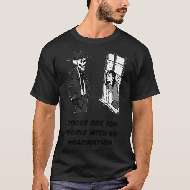 Skulduggery Pleasant Fanart - Doors Classic T-Shir T-Shirt (Vorderseite)