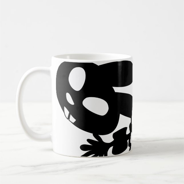 SKULETONS-BUNNEN UND KNOCHENKÖRPER TASSE (Links)