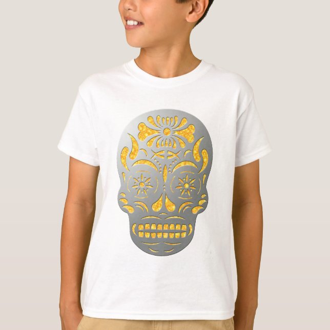 Skull1MetalFire T-Shirt (Vorderseite)