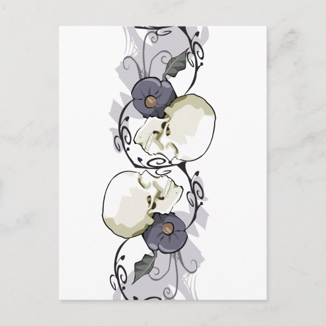 Skull96 Postkarte (Vorderseite)