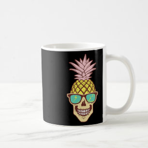 Skull Ananas Fruit Sungles Hawaiian Aloha Beach Kaffeetasse