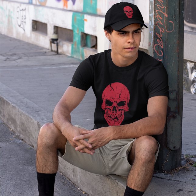 Skull: Anatomischer Horror Tri-Blend Shirt (Von Creator hochgeladen)