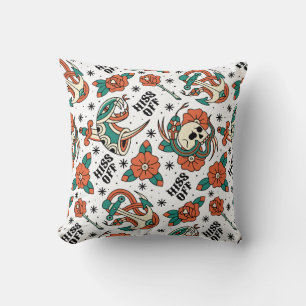 Skull & Anchor Retro Kissen