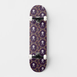 Skull And Bones  Skateboard