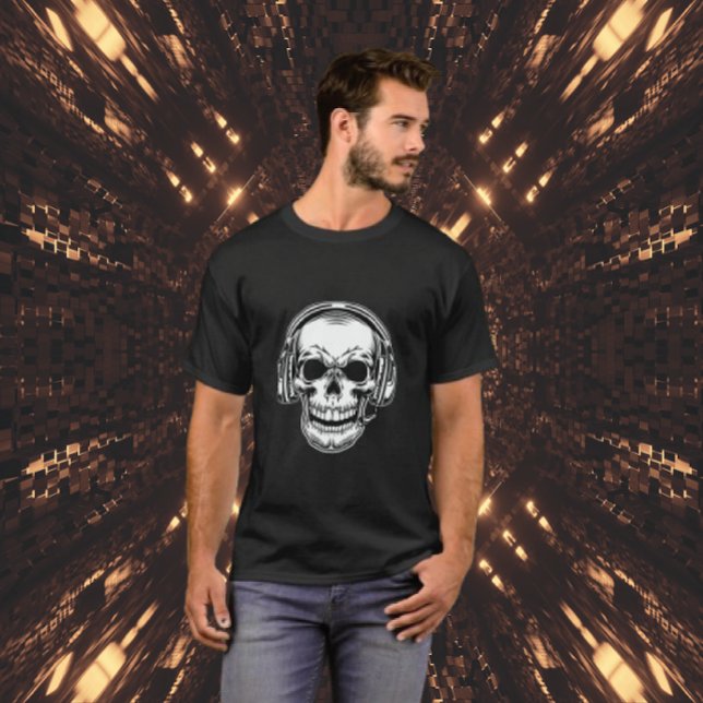 Skull and Dark Shades T - Shirt (Von Creator hochgeladen)