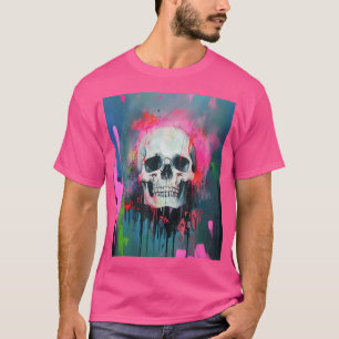 Skull Art Punk Alternative Gothic Artist Weirdcore T-Shirt