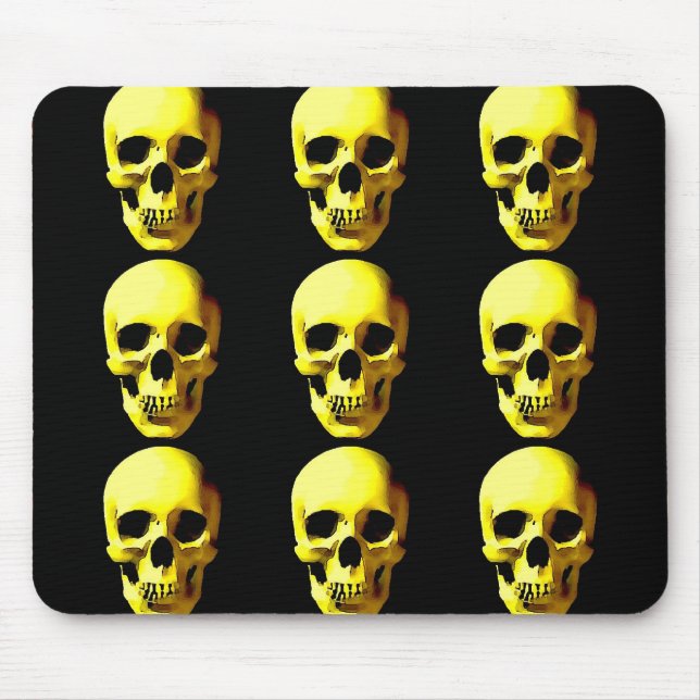 Skull Artwork Mousepad (Vorne)
