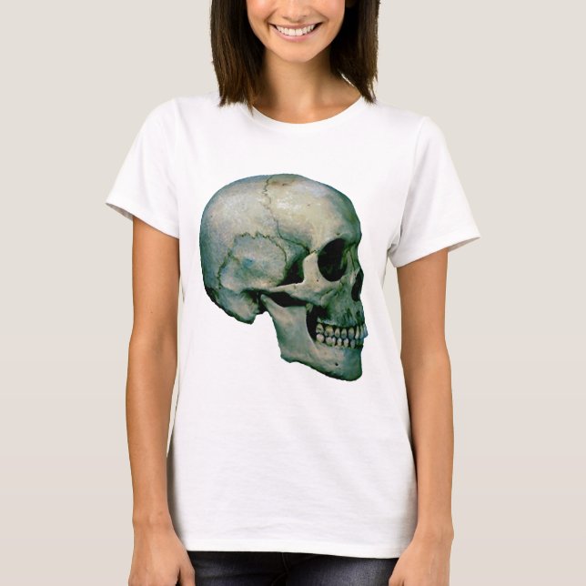 Skull aus dem Profil T-Shirt (Vorderseite)