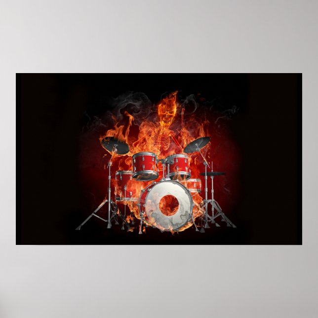 SKULL BATTERY HIGH DEFINITION POSTER (Vorne)