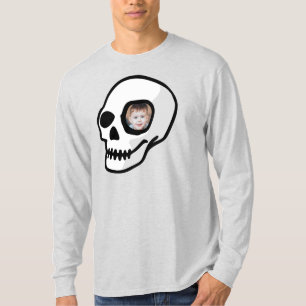 Skull benutzerdefiniertes Foto Geschenk durch Hinz T-Shirt