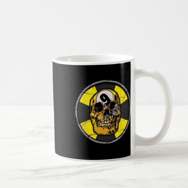 Skull Billiards Snooker Billiard 9 Ll Player Cue S Kaffeetasse (Rechts)