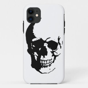Skull - Black & White Metal Fantasy Art Case-Mate iPhone Hülle