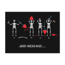 SKULL; BLACKBEARD YMCA