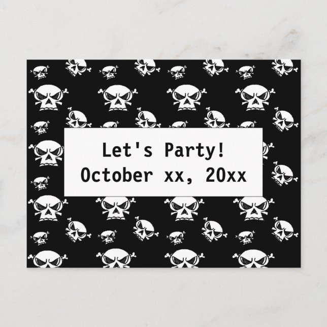 Skull Boys Postkarte (Vorderseite)